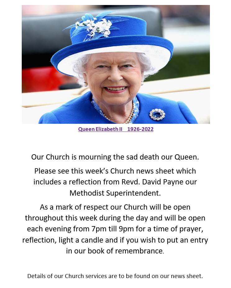 Queen Elizabeth II 19262022 Woodhouse Close Church and Community Centre