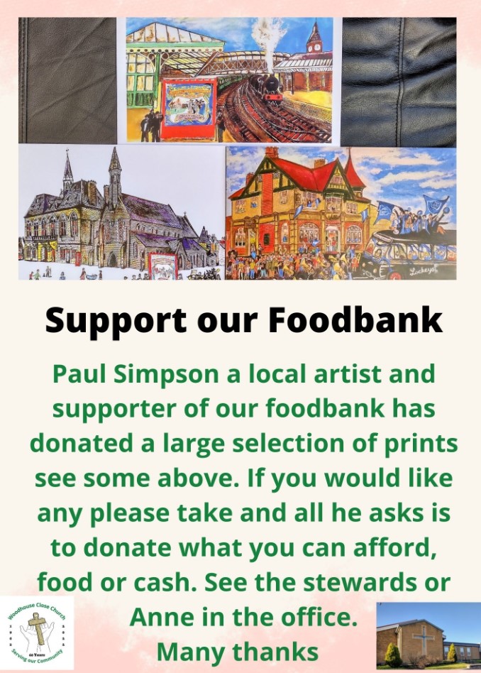 Support our food bank