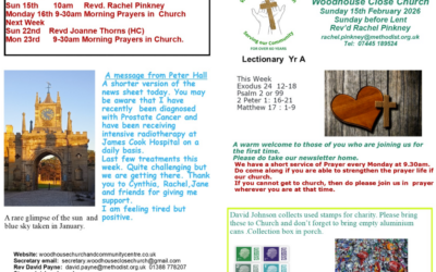 News Sheet 15/02/2026