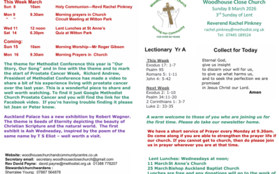 News Sheet 08/03/2026