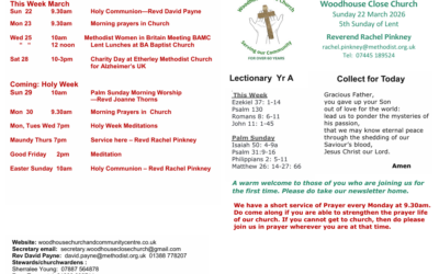 News Sheet 22/03/2026