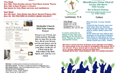 News Sheet 29/03/2026