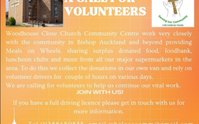 A Call for Volunteers