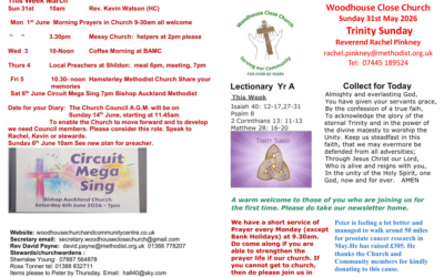 News Sheet 31/05/2026