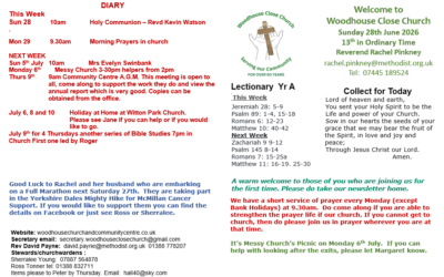 News Sheet 28/06/2026